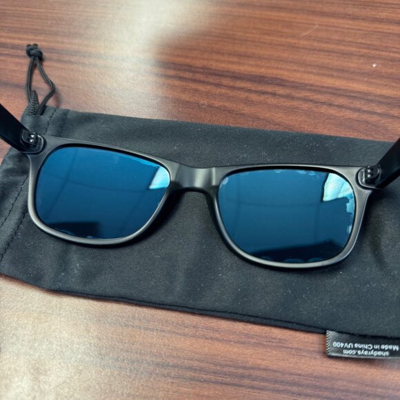 Shady Rays- Classic Timber Black Ocean Polarized Sunglasses - Picture 12 of 13